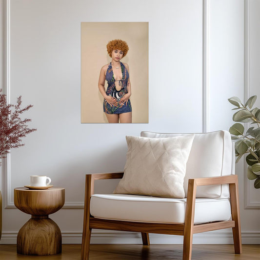 Ice Spice | Multicolor Print | Musician Poster - Music Poster