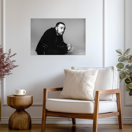 Mac Miller Print | Hip Hop Rap Poster - Music Poster
