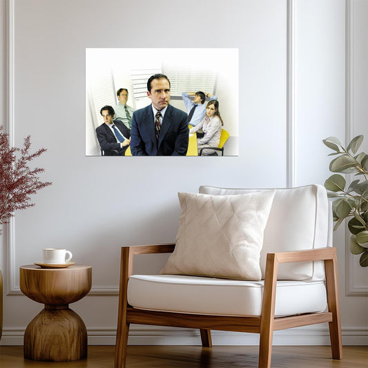 The Office US Conference Room | Michael Scott & Main Cast Photo | Comedy TV Show Poster - Movies & TV Poster
