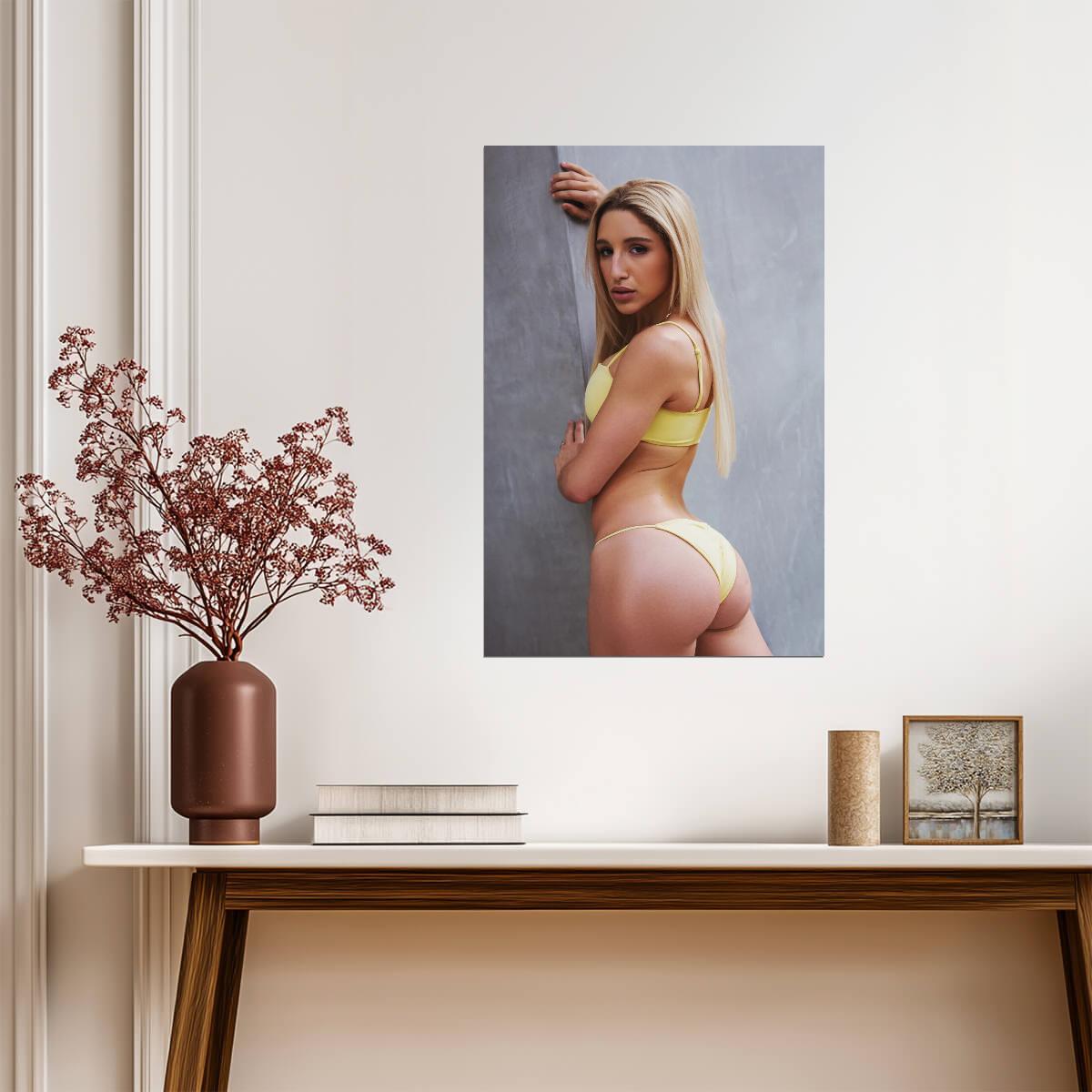 Abella Danger Yellow Bikini | Model Poster | Warm Sexy Photo - Celebrities Poster