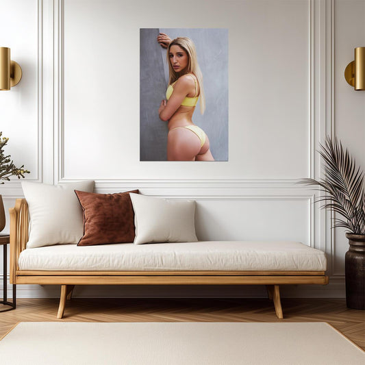 Abella Danger Yellow Bikini | Model Poster | Warm Sexy Photo - Celebrities Poster