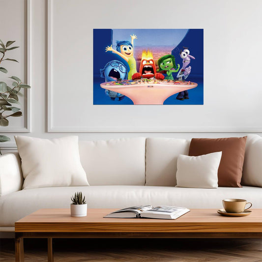 Inside Out | Family Film Art | Cinema Poster - Movies & TV Poster