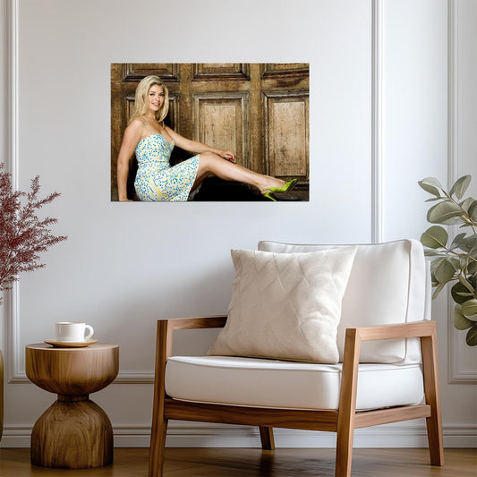 Holly Willoughby | Warm Tone Portrait | Fan Poster - Celebrities Poster
