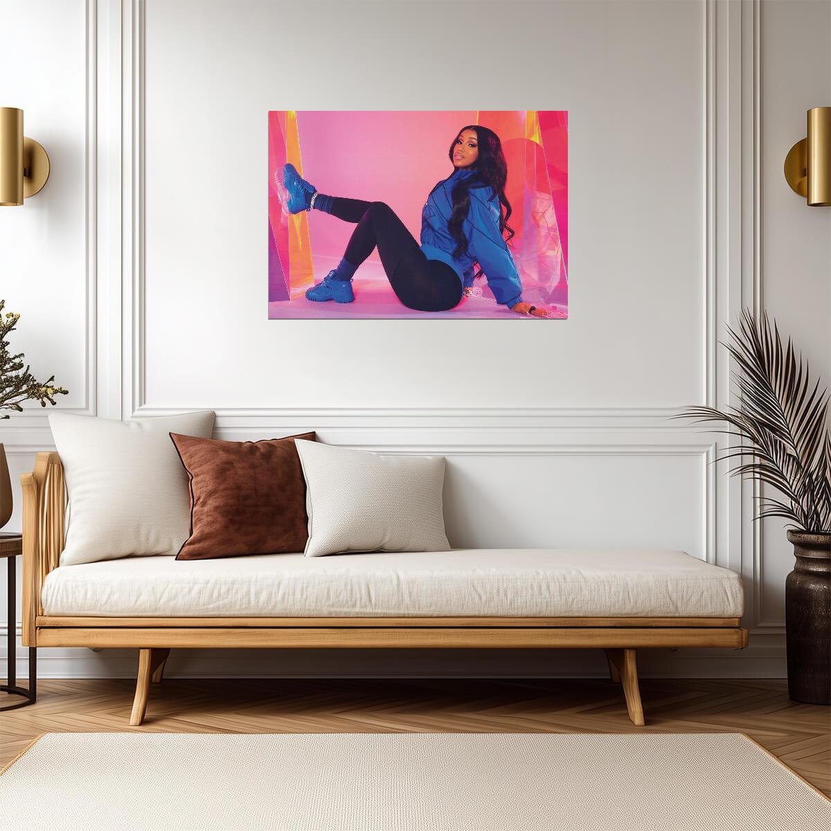 Cardi B | Urban Music Art | Wall Decor Poster - Music Poster
