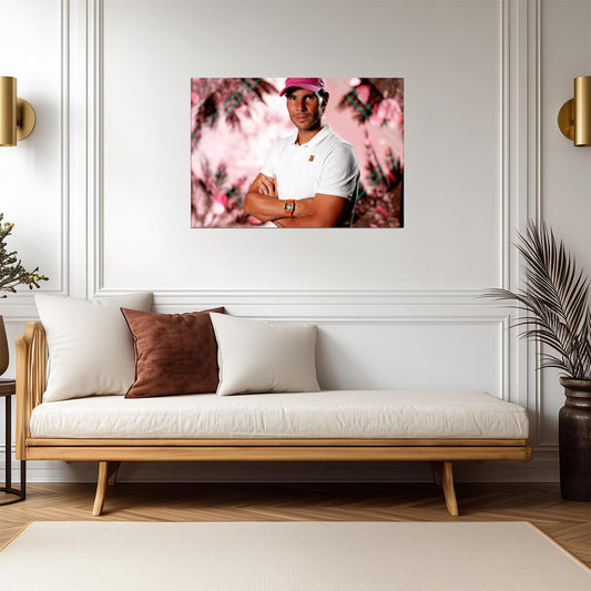 Rafael Nadal Tennis Legend | Professional Tennis Poster | Modern Sports Wall Art - Sports Poster