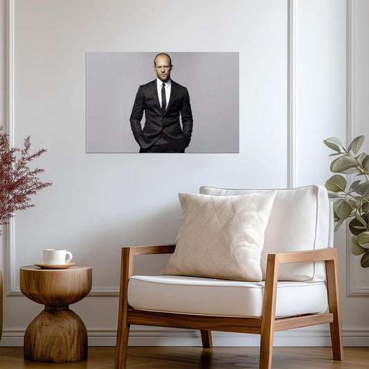 Jason Statham | British Actor | Cinema Icon Poster - Celebrities Poster