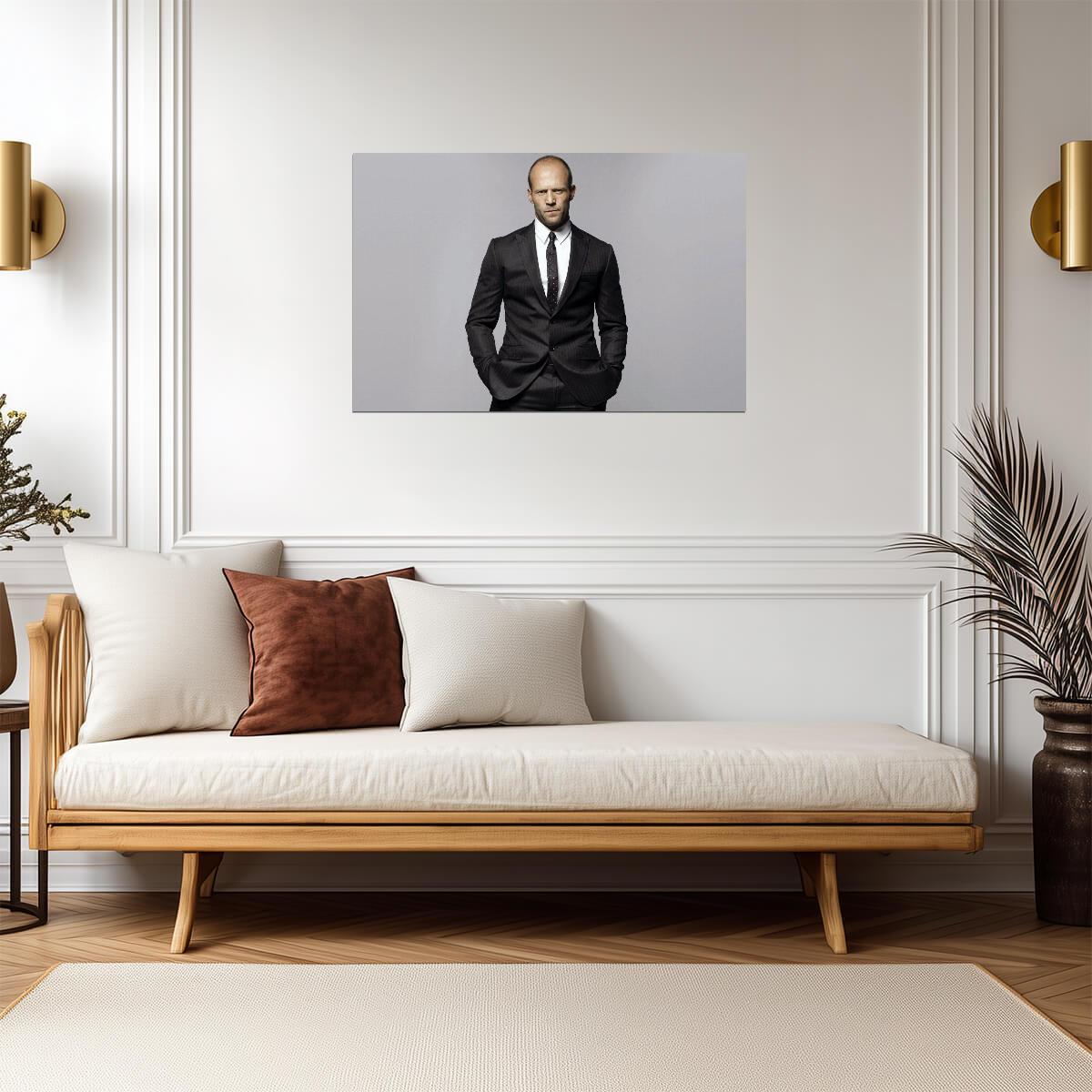 Jason Statham | British Actor | Cinema Icon Poster - Celebrities Poster