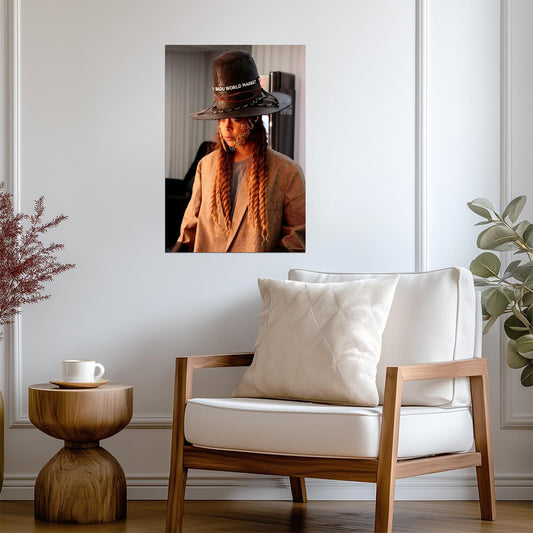 Erykah Badu | Singer Songwriter | Celebrity Poster - Music Poster