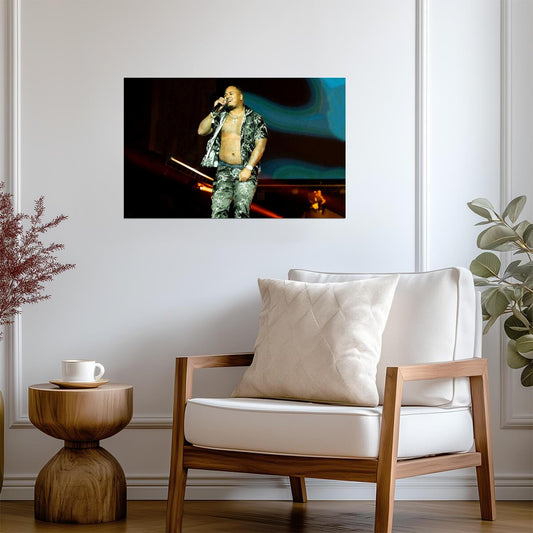 Drakeo The Ruler Live Performance | Concert Photography Poster | Hip Hop Stage Art - Music Poster
