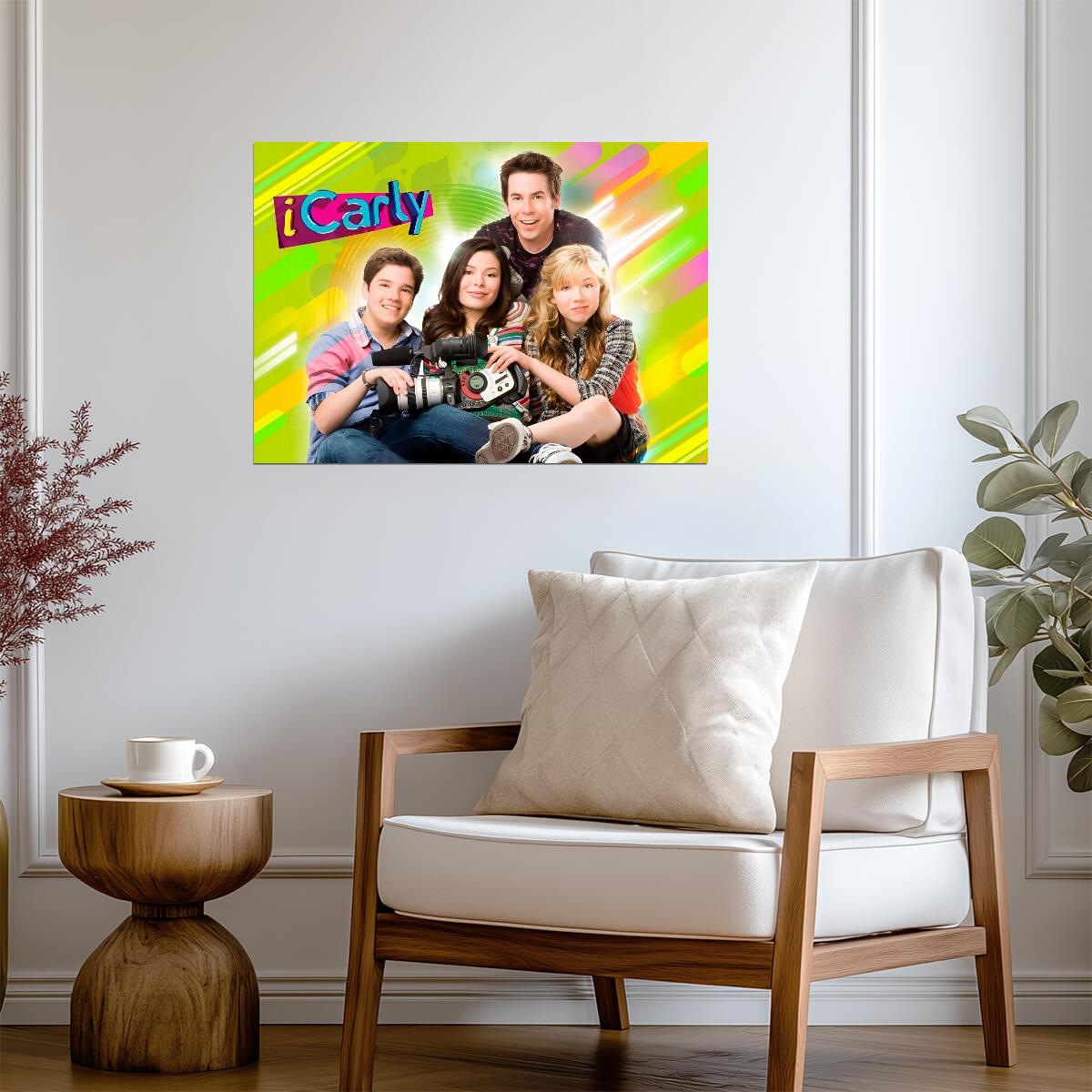 iCarly | Vibrant Art Style | Kids Room Poster - Movies & TV Poster