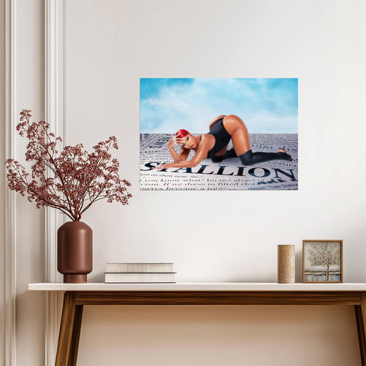 Megan Thee Stallion Photoshoot | Music Poster | Sexy Hip Hop Art - Music Poster