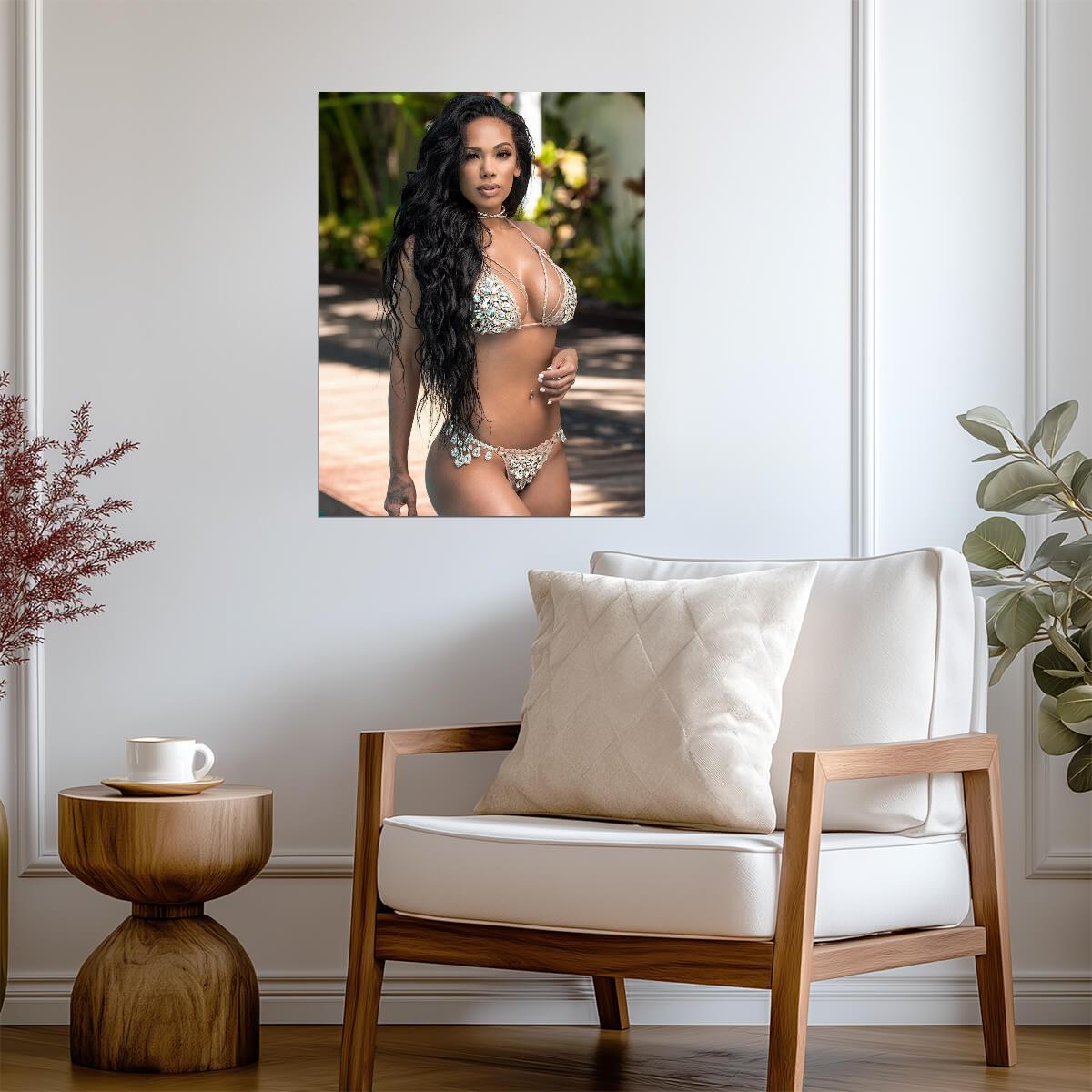 Erica Mena | Reality Star | Sexy Celebrity Poster - Celebrities Poster