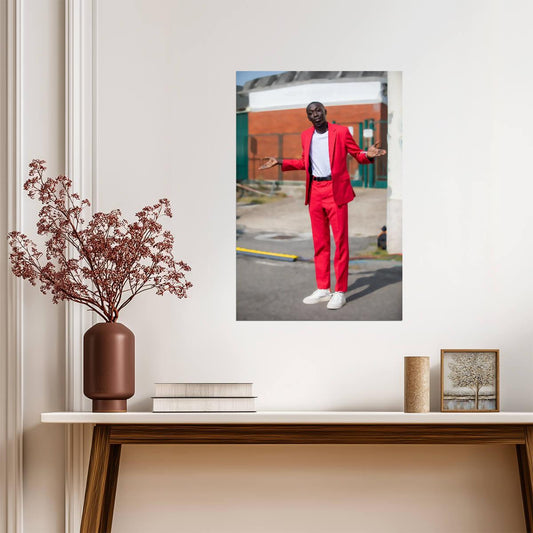 Khaby Lame Wall Art | Poster Print - Celebrities Poster