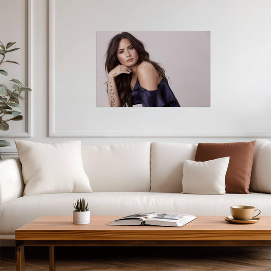 Demi Lovato | Songwriter Art | Fan Gift Poster - Music Poster