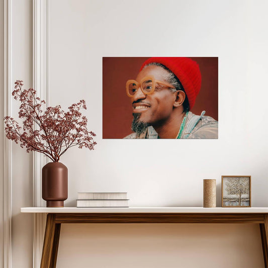 André 3000 | Rapper Portrait | Music Icon Poster - Music Poster