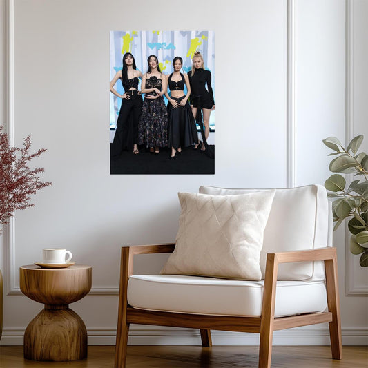 Blackpink Red Carpet Photo | K-Pop Music Poster | Gift for Fans - Music Poster