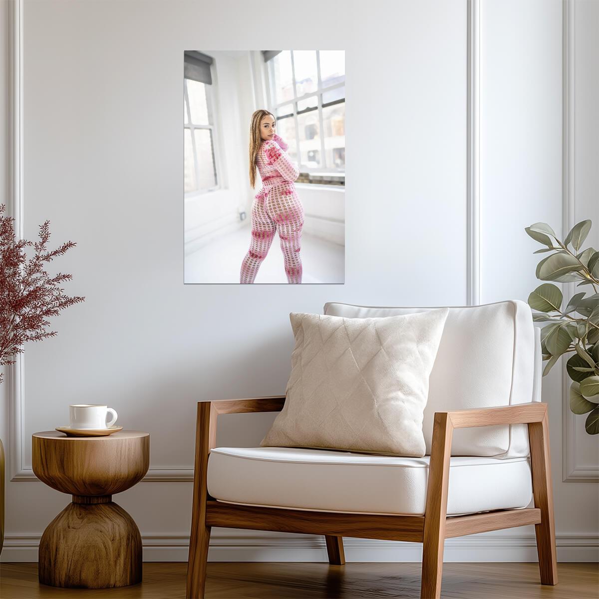 Ice Spice | Neutral Tone Print | Wall Poster - Music Poster