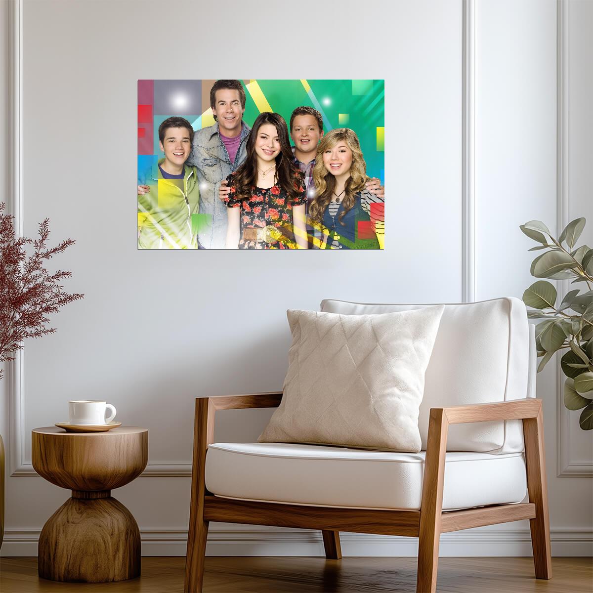iCarly | Modern Sitcom Art | Wall Decor Poster - Movies & TV Poster