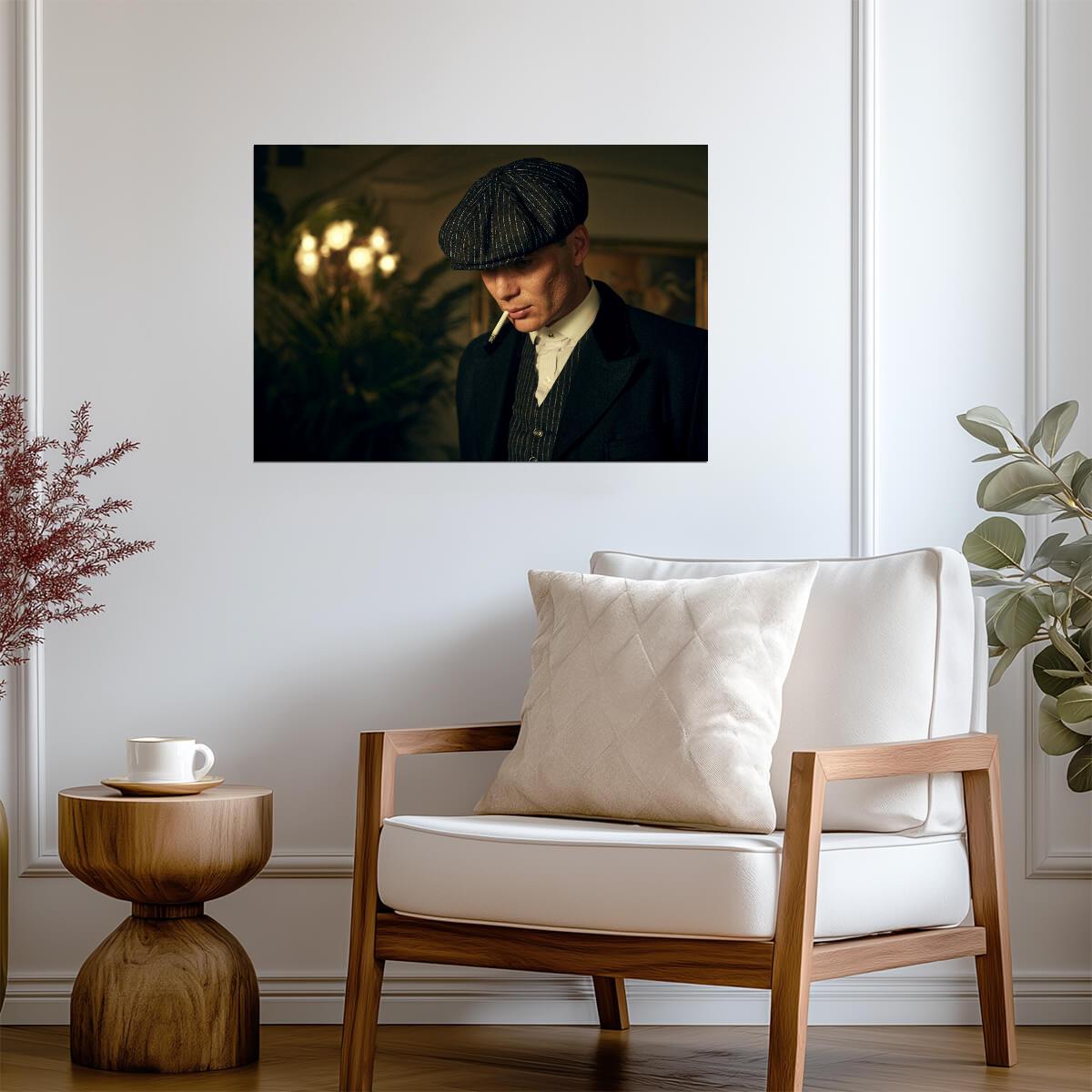 Peaky Blinders Cillian Murphy as Thomas Shelby | British Crime Drama Poster | TV Show Wall Art - Movies & TV Poster
