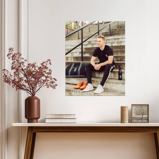 ChrisMD Football YouTuber | Sports Lifestyle Poster | Soccer Fan Gift - Celebrities Poster