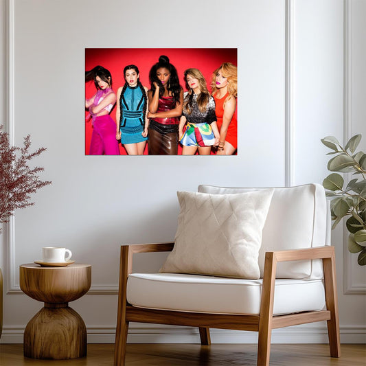 Fifth Harmony | Vibrant Art Print | Celebrity Poster - Music Poster