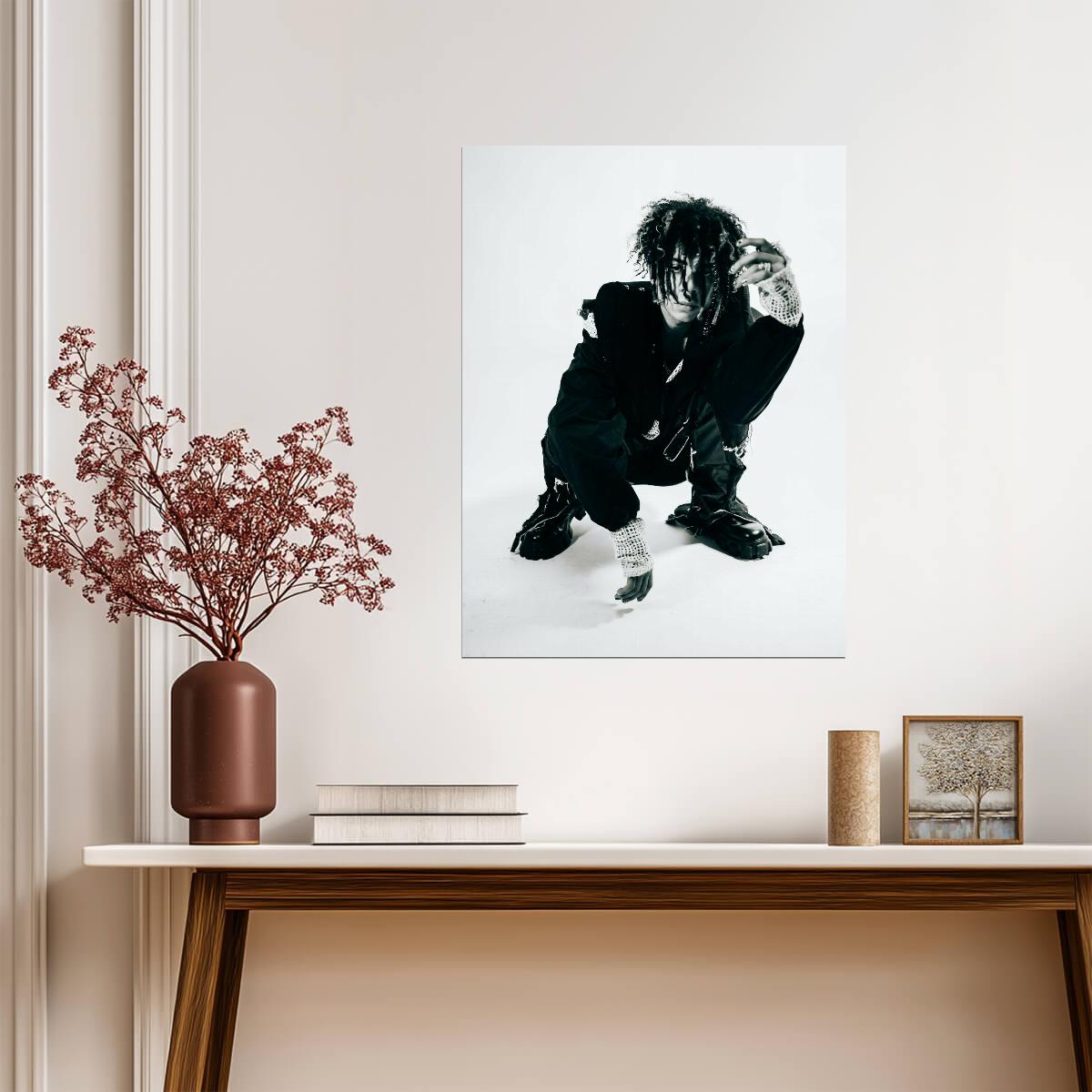 Iann Dior | Black and White Art | Hip Hop Poster - Music Poster