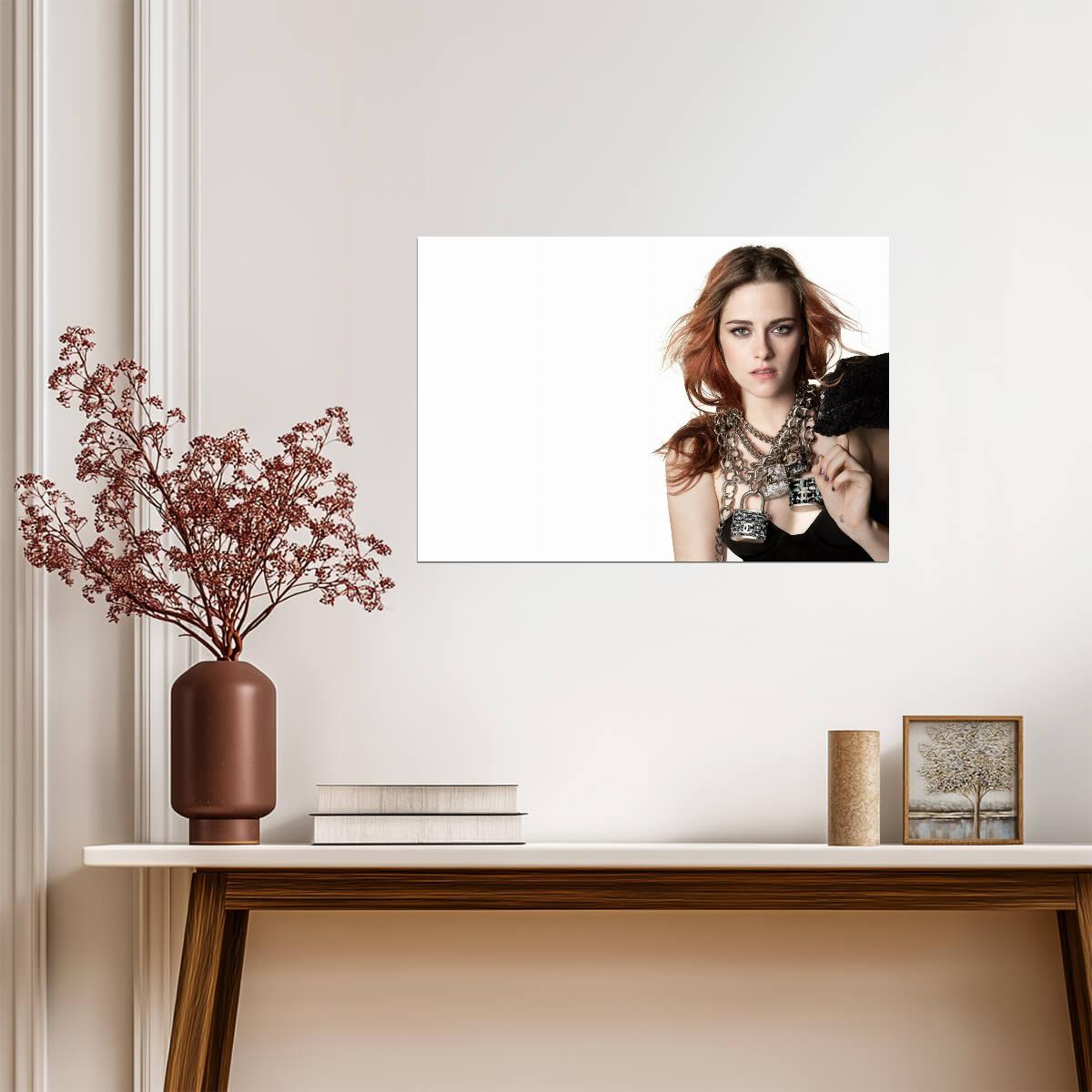 Kristen Stewart Poster | Actress Art Print - Celebrities Poster
