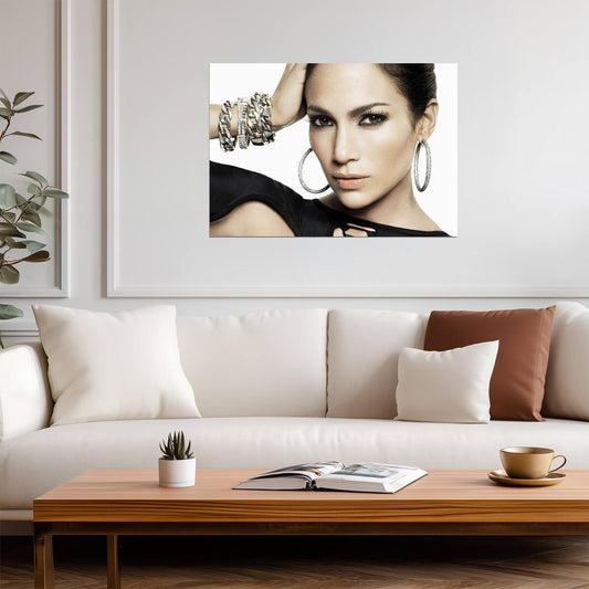 Jennifer Lopez | Neutral Tone Photo | Star Poster - Music Poster