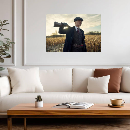 Peaky Blinders TV Show | Thomas Shelby Poster | British Crime Drama Art - Movies & TV Poster