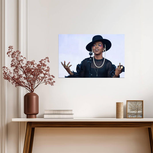 Lauryn Hill Poster | Live Concert Music Print - Music Poster