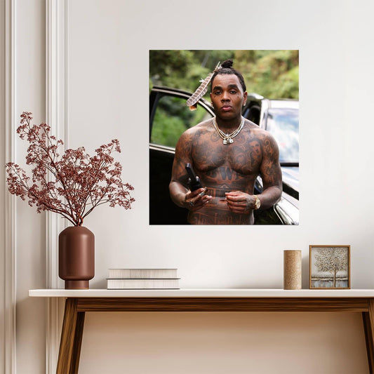 Kevin Gates Wall Art | American Rapper Poster - Music Poster