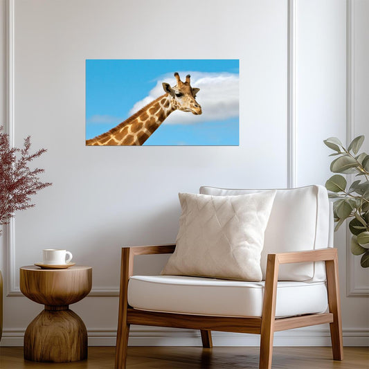 Giraffe | Savanna Inhabitant | Nature Poster - Photography Poster