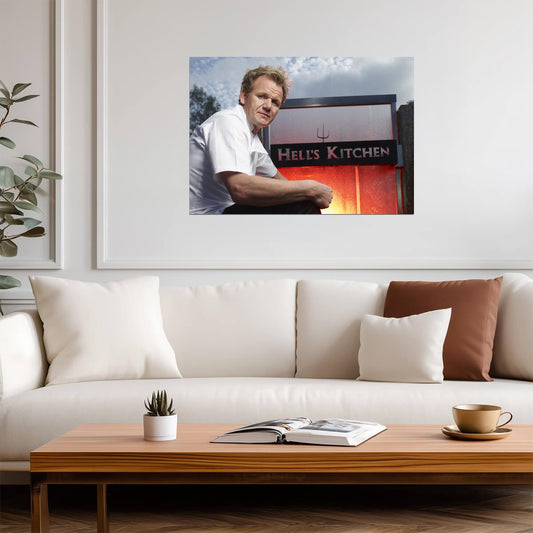 Gordon Ramsay | Multicolor Art | Celebrity Poster - Celebrities Poster