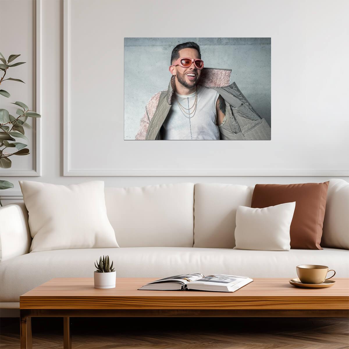 De La Ghetto | Reggaeton Artist | Latin Music Poster - Music Poster
