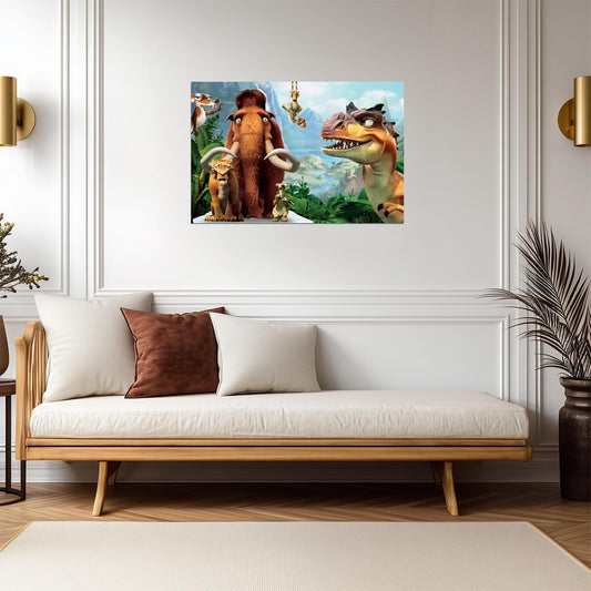 Ice Age | Funny Cartoon Art | Cinema Poster - Movies & TV Poster