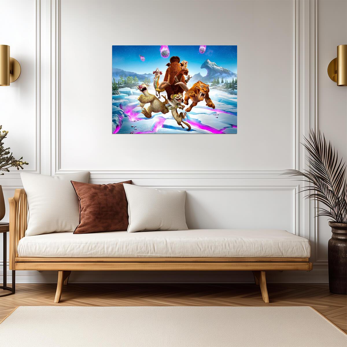 Ice Age | Cartoon Animal Art | Fan Poster - Movies & TV Poster