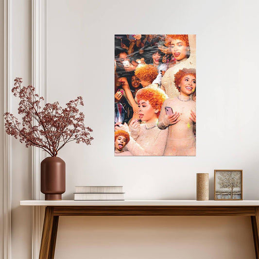 Ice Spice | Graphic Art Print | Modern Poster - Music Poster