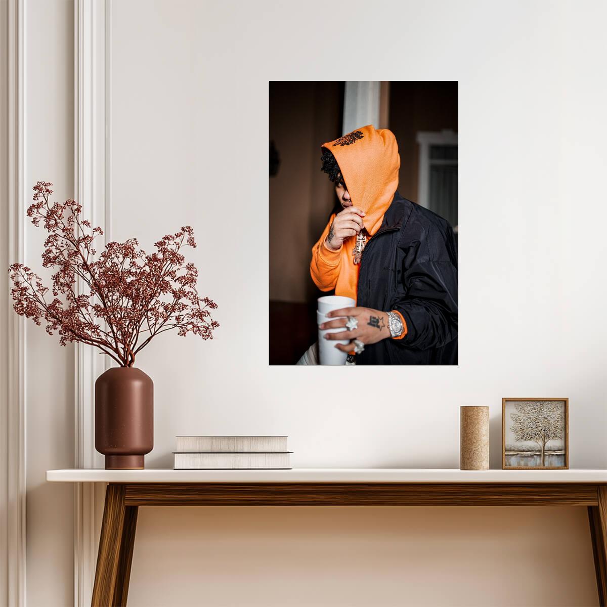 NoCap American Rapper | Hip Hop Music Poster | Modern Artist Wall Art - Music Poster
