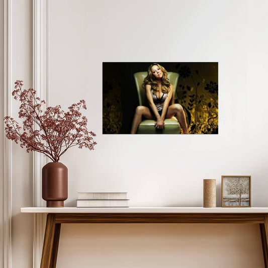 Mariah Carey Wall Art | Pop Singer Poster - Music Poster