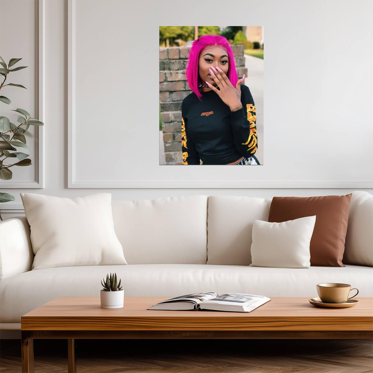 Asian Doll | Female Rapper Poster | Hip Hop Art - Music Poster