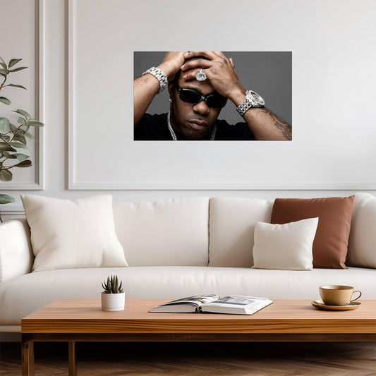 Busta Rhymes | Hip Hop Legend | Rapper Wall Poster - Music Poster