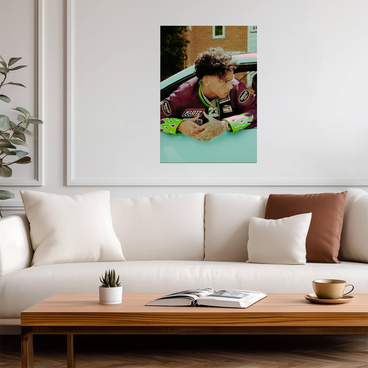 Central Cee Vanson Racing Jacket | '23' Poster | UK Rap Star Wall Art - Music Poster