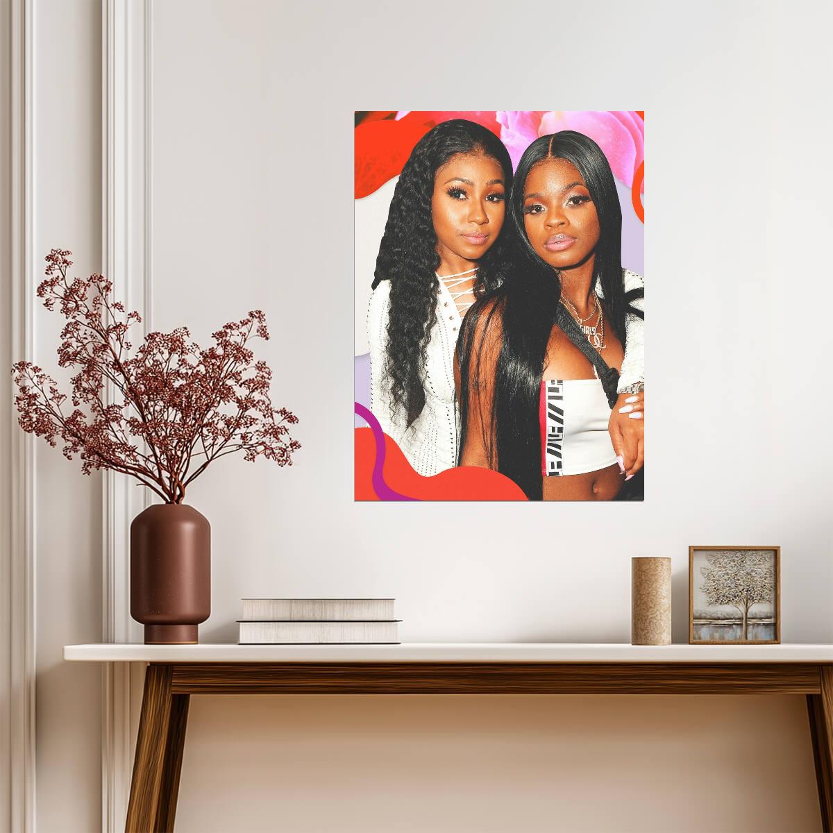City Girls | Trap Music Duo | Celebrity Poster - Music Poster