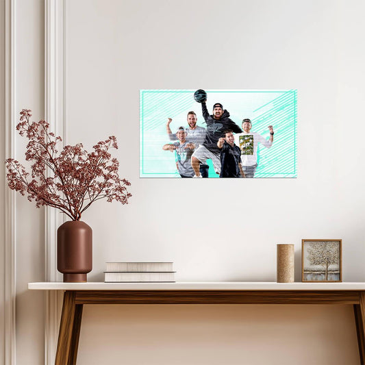 Dude Perfect | Pastel Art Print | Fan Gift Poster - Celebrities Poster