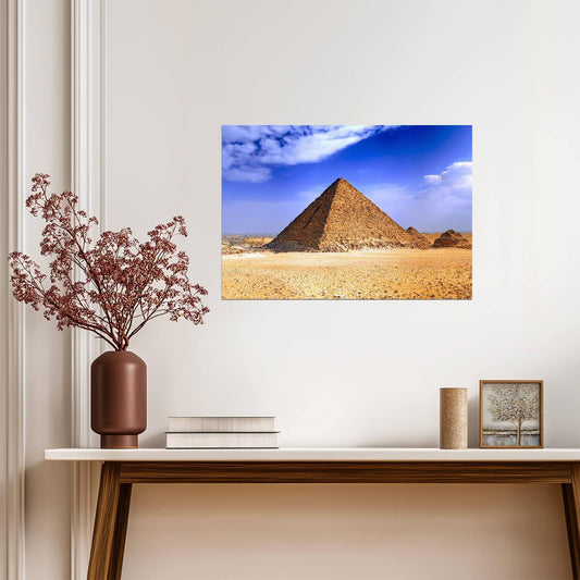 Great Pyramid of Giza | Egypt Travel Photography | Ancient Landmark Poster - Photography Poster