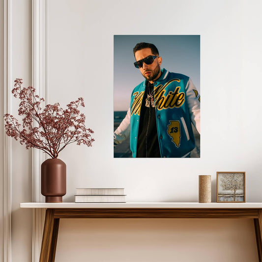 De La Ghetto | Colorful Art Print | Singer Poster - Music Poster