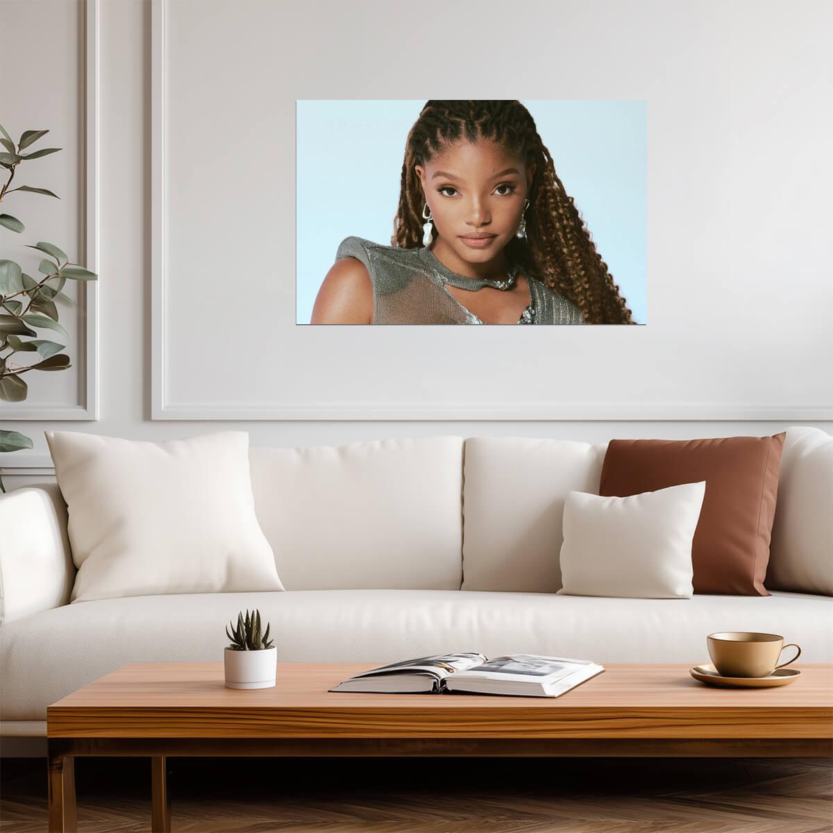 Halle Bailey | R&B Singer | Celebrity Poster - Music Poster