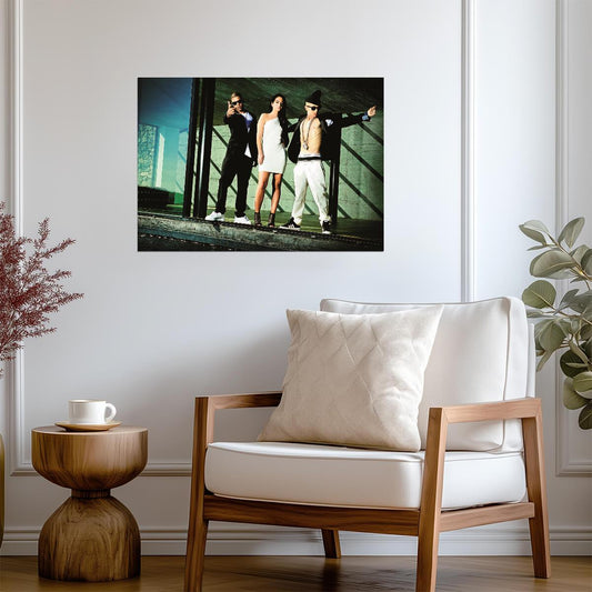 N-Dubz High Fashion Photoshoot | British Music Group Poster | Modern Hip Hop Wall Art - Music Poster