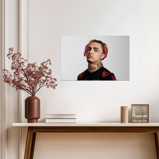 Lil Pump Poster | Rap Music Print - Music Poster