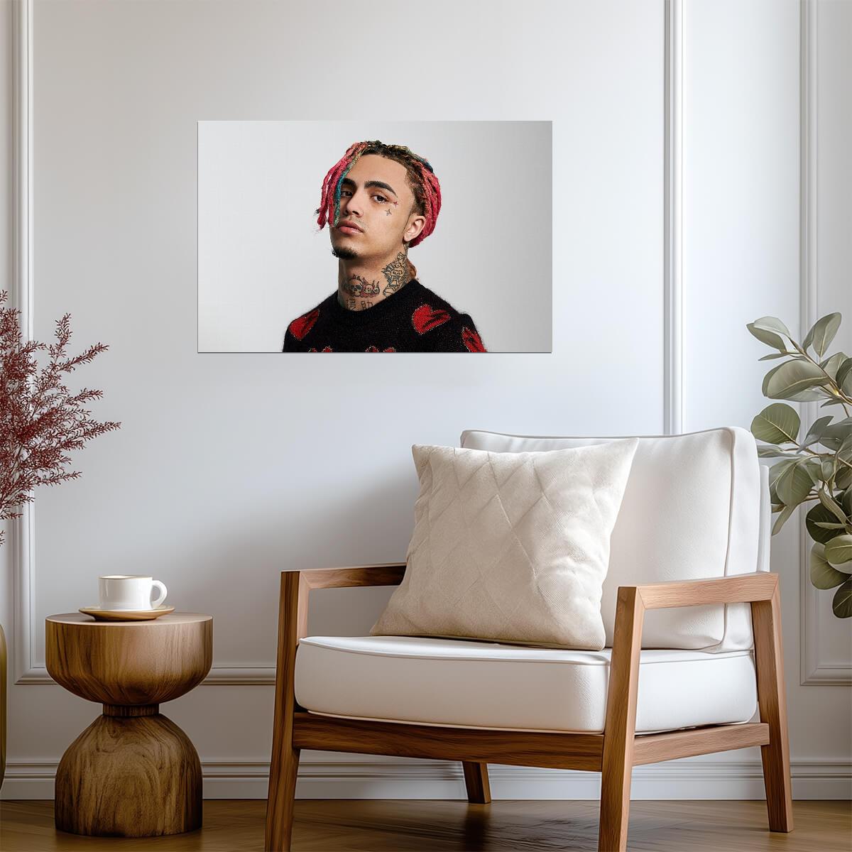 Lil Pump Poster | Rap Music Print - Music Poster